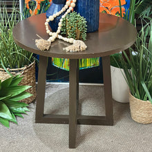 Load image into Gallery viewer, Round Mocha Side Table
