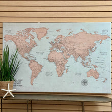 Load image into Gallery viewer, Map Canvas Art
