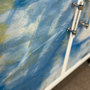 Abstract Blues Sideboard