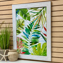 Load image into Gallery viewer, Green/Red Tropical Leaves II
