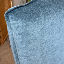 Load image into Gallery viewer, Blue Power Swivel Gliding Recliner
