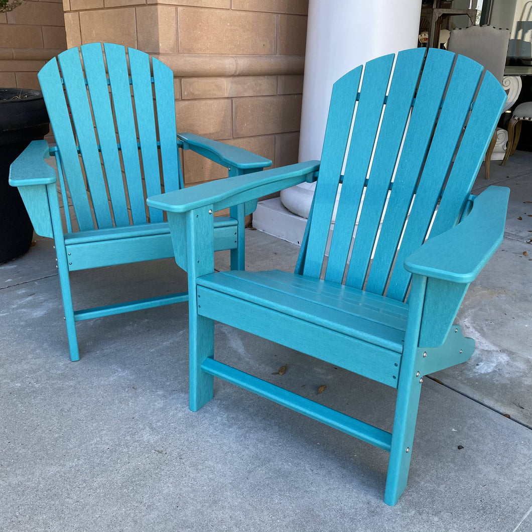 Turquoise Adirondack Chair