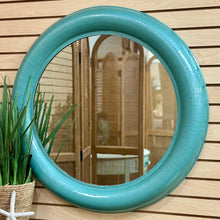 Load image into Gallery viewer, Turquoise Metal Mirror
