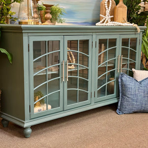 Imperfect 4DR Teal Sideboard