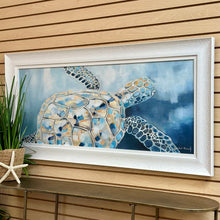 Load image into Gallery viewer, Swimming Turtle Giclee
