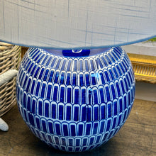 Load image into Gallery viewer, Round Blue Lamp
