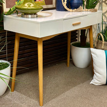 Load image into Gallery viewer, White Writing Desk
