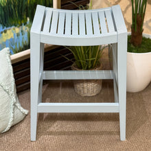Load image into Gallery viewer, Set/3 Blue Counter Stools
