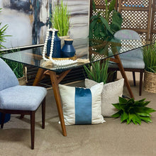 Load image into Gallery viewer, Modern Glass Top Dining Table
