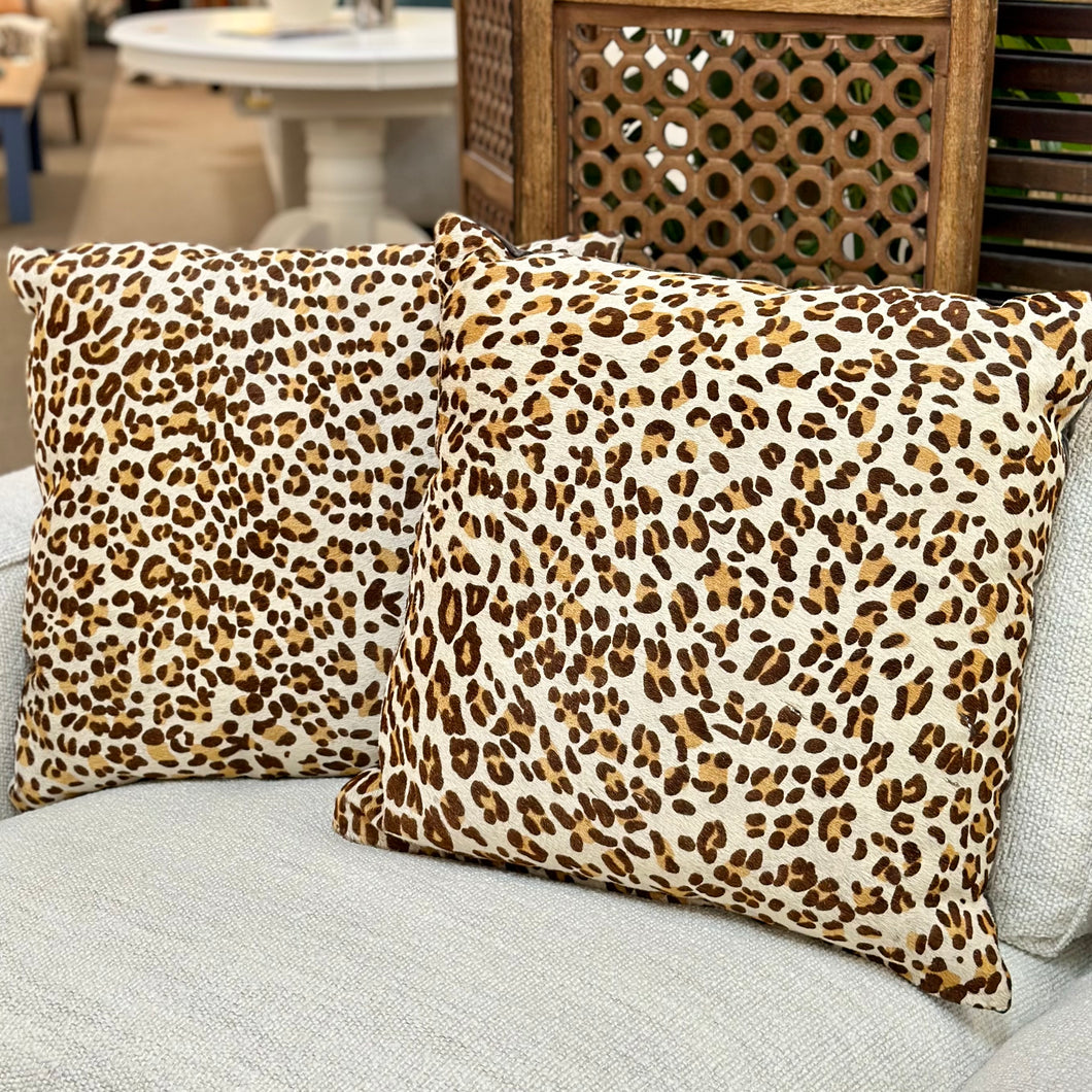 Leopard Print Pillow