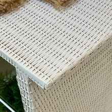 Load image into Gallery viewer, White Wicker Shelf

