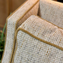 Load image into Gallery viewer, Stanford Mustard Tweed Loveseat
