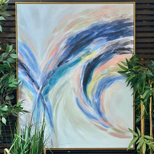 Load image into Gallery viewer, Pink/Blue Vibrant Abstract
