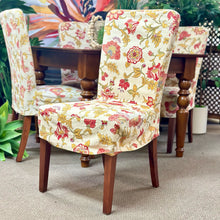 Load image into Gallery viewer, Crate &amp;  Barrel Floral Dining Chair
