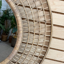 Load image into Gallery viewer, Rattan Round Mirror
