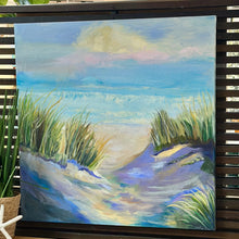 Load image into Gallery viewer, Textured Dune Path Art
