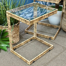 Load image into Gallery viewer, Set/2 Hyacinth Nesting Tables

