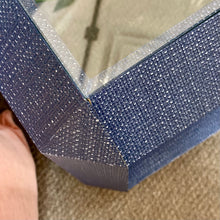 Load image into Gallery viewer, Blue Linen Side Table
