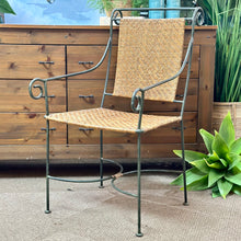 Load image into Gallery viewer, Wicker/Metal Chair
