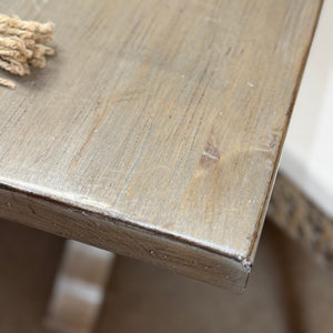 Grey Trestle Dining Table