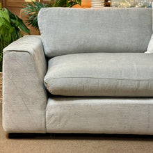 Load image into Gallery viewer, Grey/Silver Benchseat Sofa
