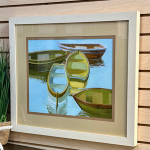 Canoes II Framed Art