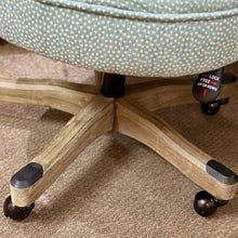 Load image into Gallery viewer, Aqua Speckled Office Chair
