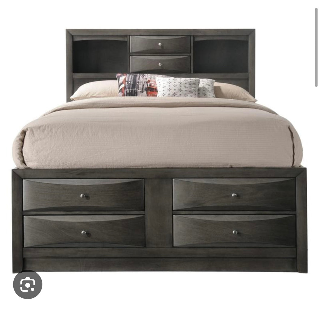 Crown Mark King 'Emily' Storage Bed