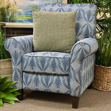 Load image into Gallery viewer, Navy/White Patterned Recliner
