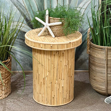 Load image into Gallery viewer, Bamboo Side Table
