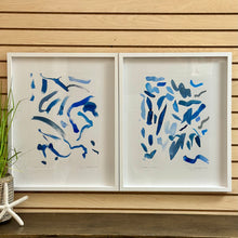 Load image into Gallery viewer, 'Gestures In Blue I' Art
