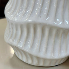 Load image into Gallery viewer, MED Wavy Ivory Vase
