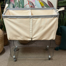 Load image into Gallery viewer, Steele Canvas Elevated Laundry Cart
