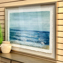 Load image into Gallery viewer, Ocean Abstract Framed Art
