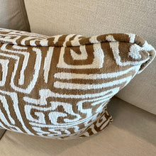 Load image into Gallery viewer, Taupe/Ivory Geometric Lumbar
