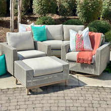 Load image into Gallery viewer, Lt Beige Outdoor Swivel Chair
