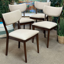 Load image into Gallery viewer, Mocha Mid-Mod Dining Chair
