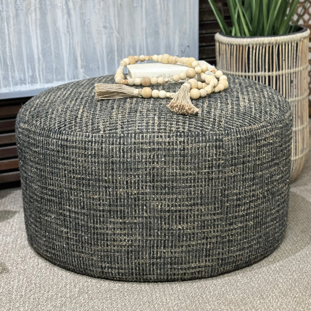 Rowe Tweed Ottoman