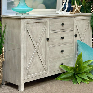 2DR/3DRW Grey Cabinet