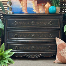 Load image into Gallery viewer, Carved Black Chest
