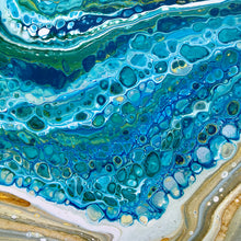 Load image into Gallery viewer, Turquoise Abstract Giclee I
