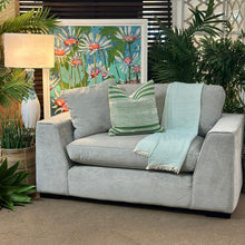 Load image into Gallery viewer, Grey/Silver Chair &amp; Half
