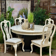 Load image into Gallery viewer, 5PC Distressed Round Dining Set
