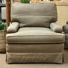 Load image into Gallery viewer, Olive Skirted Accent Chair
