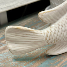Load image into Gallery viewer, Ivory Ceramic Fish
