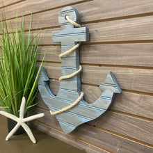 Load image into Gallery viewer, Wooden Anchor Art
