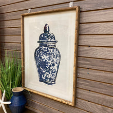 Load image into Gallery viewer, Blue Ginger Jar Art II
