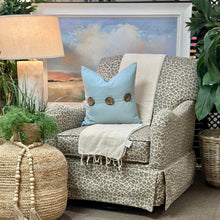 Load image into Gallery viewer, Leopard Print Swivel Glider
