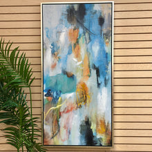 Load image into Gallery viewer, Orange/Blue Abstract II
