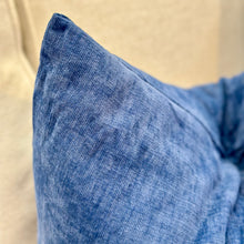 Load image into Gallery viewer, Blue Down Pillow
